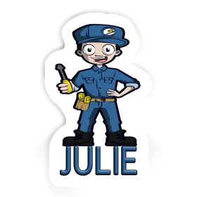 Julie Sticker Electrician Image