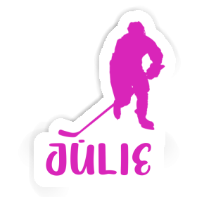 Sticker Hockey Player Julie Image