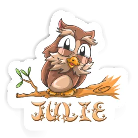 Sticker Julie Owl Image