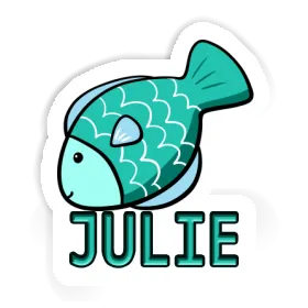 Fish Sticker Julie Image