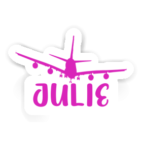 Sticker Airplane Julie Image