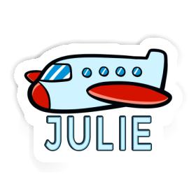 Julie Aufkleber Flugzeug Image