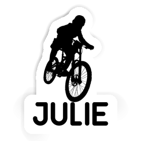 Freeride Biker Sticker Julie Image