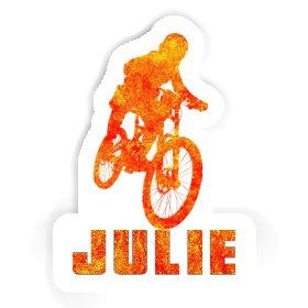 Sticker Julie Freeride Biker Image