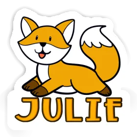 Julie Sticker Fox Image