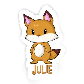 Julie Sticker Fox Image