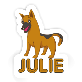 Sticker Julie German Shepherd Image