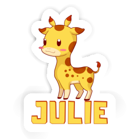 Julie Autocollant Girafe Image