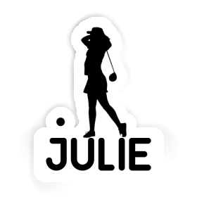 Sticker Golfer Julie Image