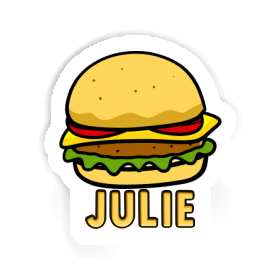 Cheeseburger Sticker Julie Image