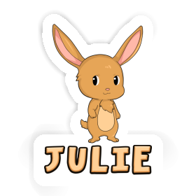 Easter Bunny Sticker Julie Image