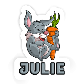 Julie Sticker Rabbits Image