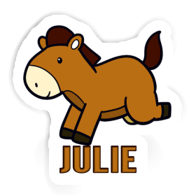 Pferd Sticker Julie Image