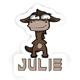 Sticker Julie Pferd Image