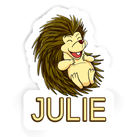 Julie Sticker Hedgehog Image