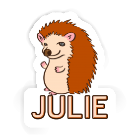 Aufkleber Igel Julie Image