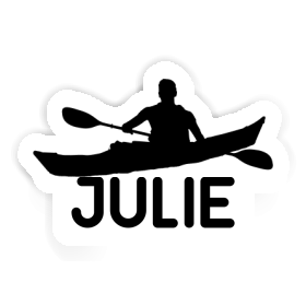 Sticker Kajakfahrer Julie Image