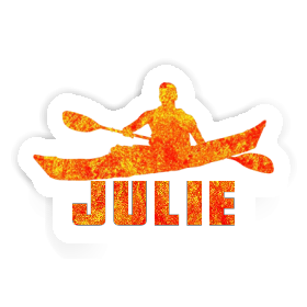 Sticker Kajakfahrer Julie Image