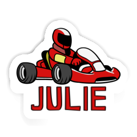 Julie Autocollant Kart Image