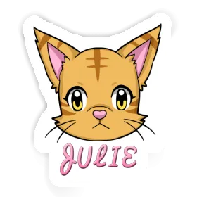 Julie Sticker Cat Image