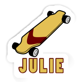 Sticker Skateboard Julie Image