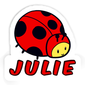 Julie Sticker Ladybug Image