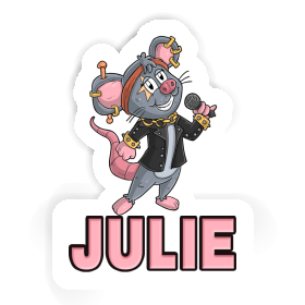 Singer Sticker Julie Image