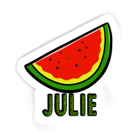 Julie Sticker Watermelon Image