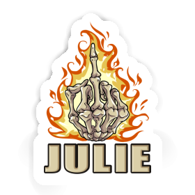 Sticker Julie Middlefinger Image