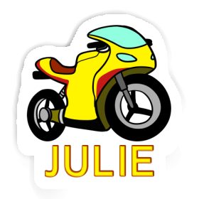 Sticker Julie Motorcycle Image