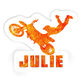 Sticker Julie Motocross Jumper Image