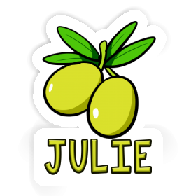 Autocollant Julie Olive Image