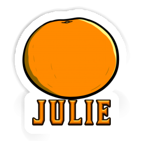 Sticker Orange Julie Image