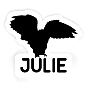 Julie Sticker Owl Image