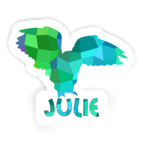 Julie Sticker Owl Image