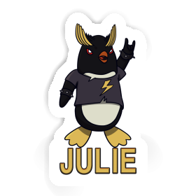 Julie Sticker Rocking Penguin Image