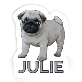 Mops Sticker Julie Image