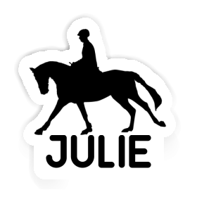 Horse Rider Sticker Julie Image