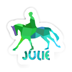 Sticker Julie Horse Rider Image