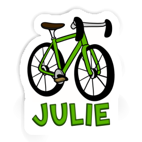 Sticker Julie Bicycle Image