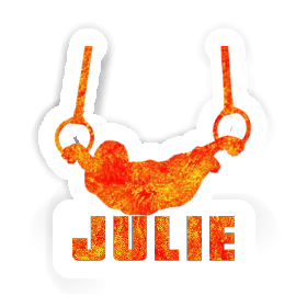 Sticker Ring gymnast Julie Image