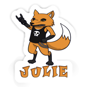 Sticker Julie Rocker Fox Image