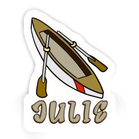 Julie Sticker Rowboat Image