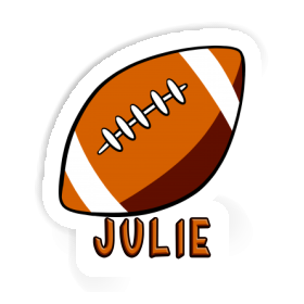 Sticker Julie Rugby Image