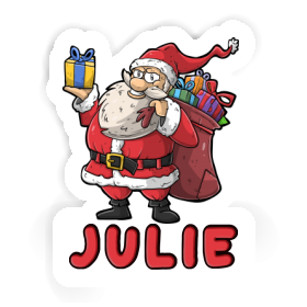 Sticker Santa Claus Julie Image