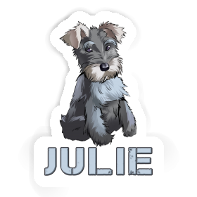 Sticker Julie Schnauzer Image