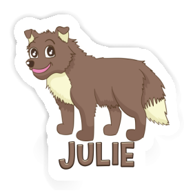 Sticker Julie Dog Image