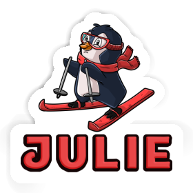 Sticker Skier Julie Image