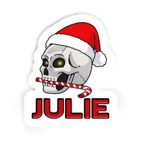 Julie Sticker Skull Image