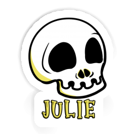 Sticker Skull Julie Image